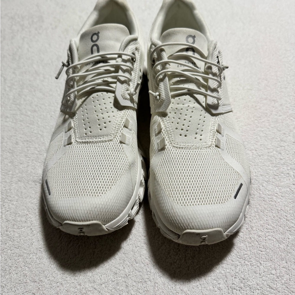On Running White Athletic Shoes